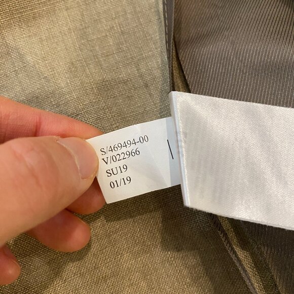 Banana Republic Slim Fit Linen Blazer 40R – Oatmeal Beige - Picture 7 of 10